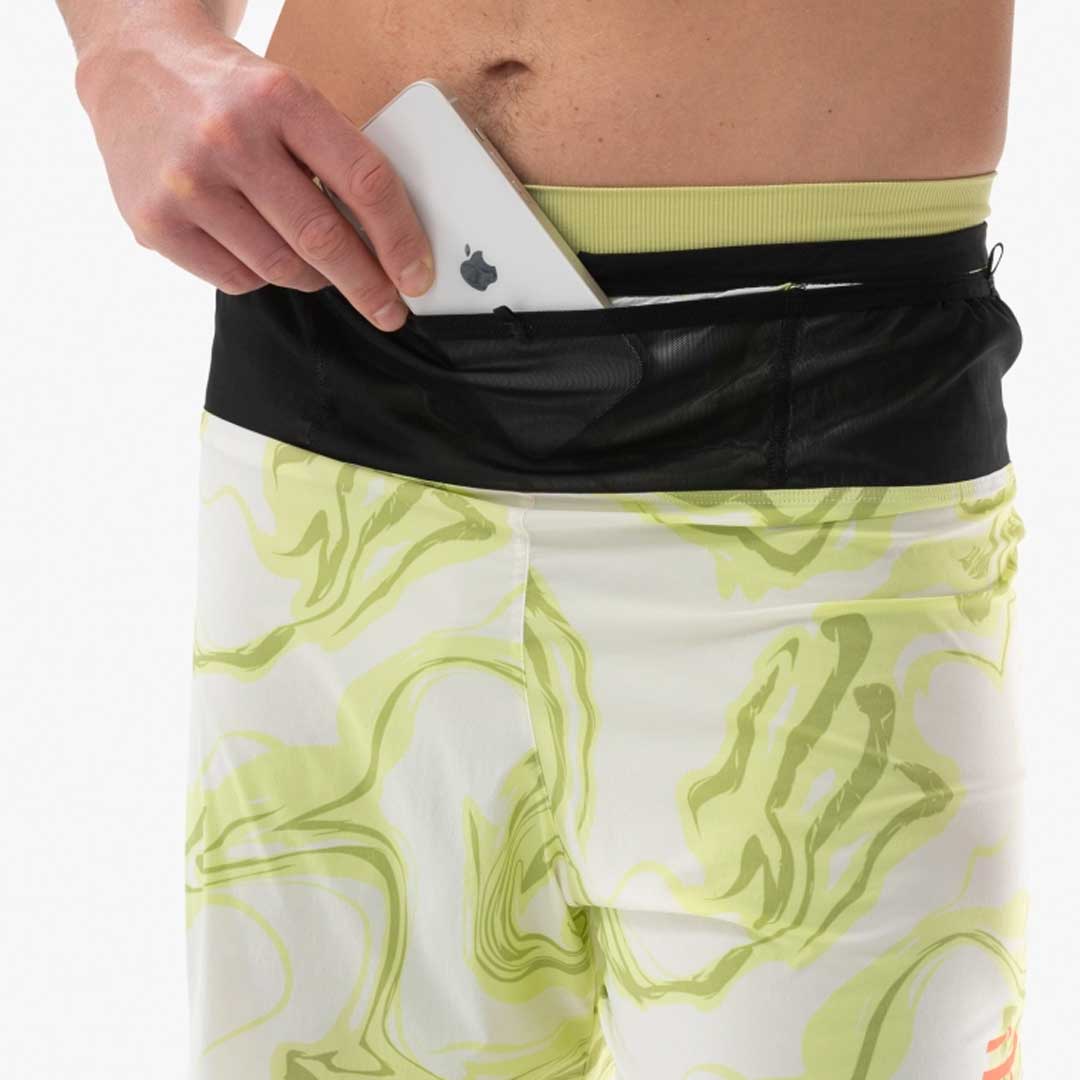 TRAIL RACING 2-IN-1 SHORT M GREEN CAMO
