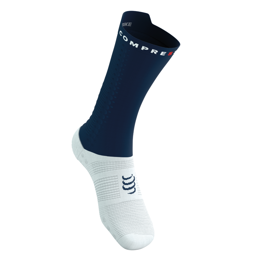 Pro Racing Socks Bike Blues White