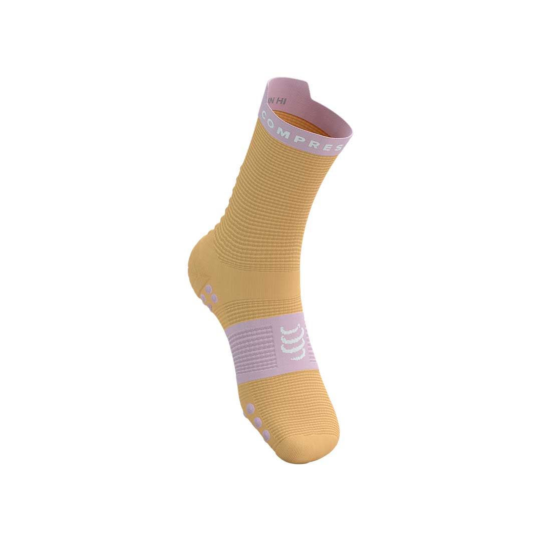 Pro Racing Socks v4.0 Run High - BUFF ORANGE/ROSEATE