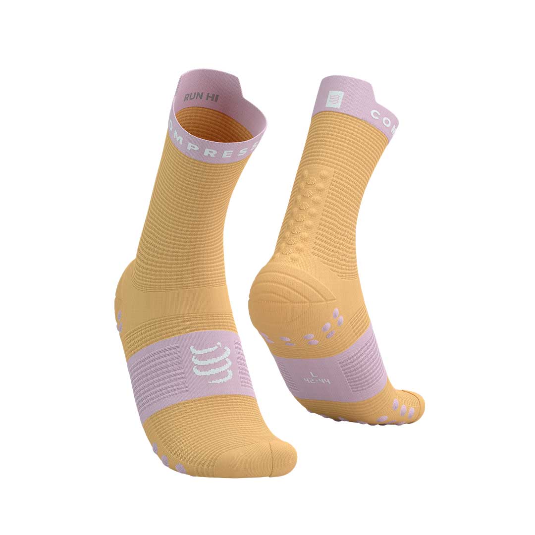 Pro Racing Socks v4.0 Run High - BUFF ORANGE/ROSEATE
