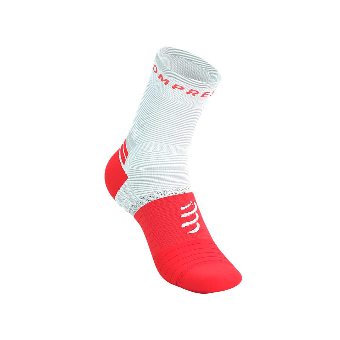Pro Marathon Socks V2.0 - FLUO RED/WHITE