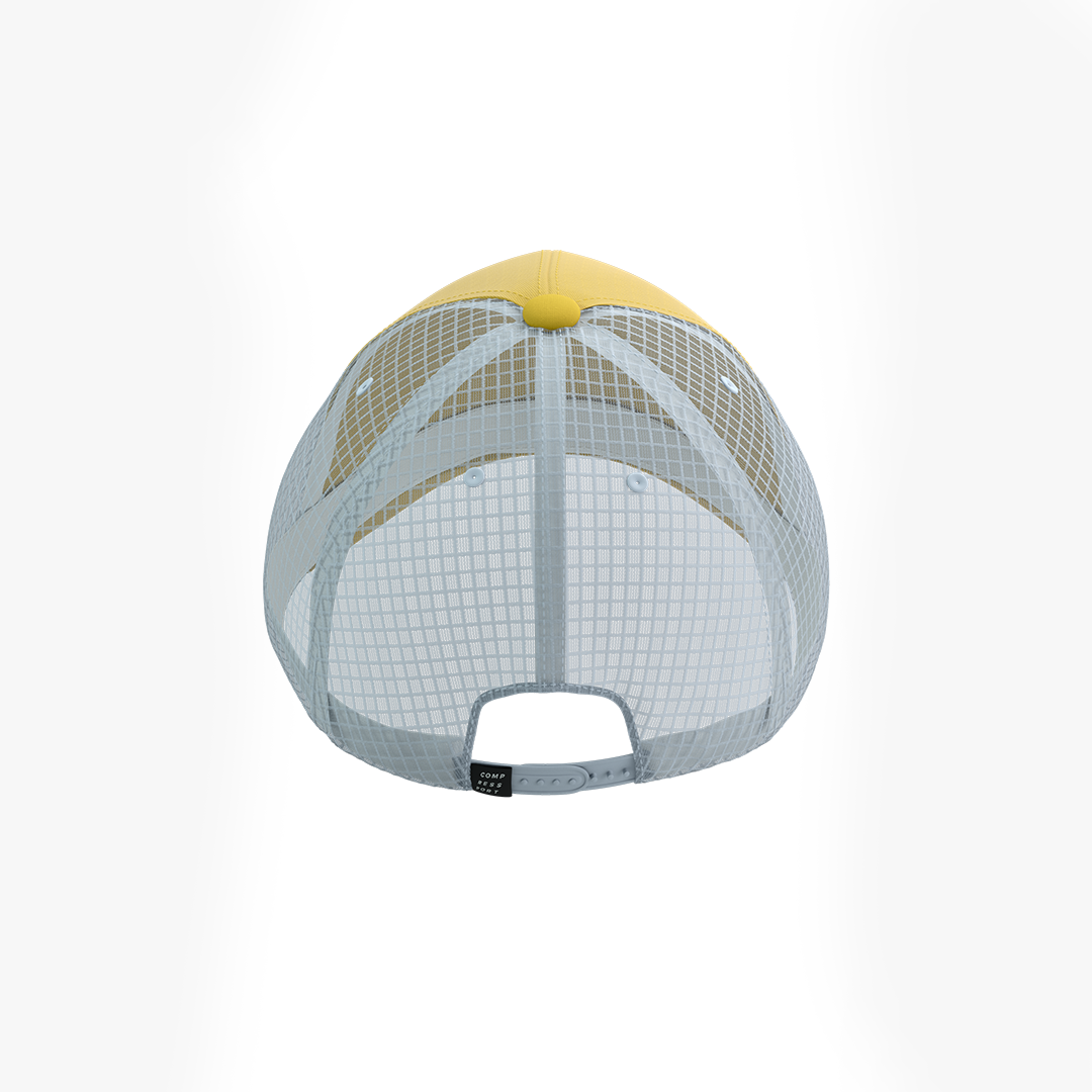 TRUCKER 6P CAP GREY DAWN/CEYLON YELLOW