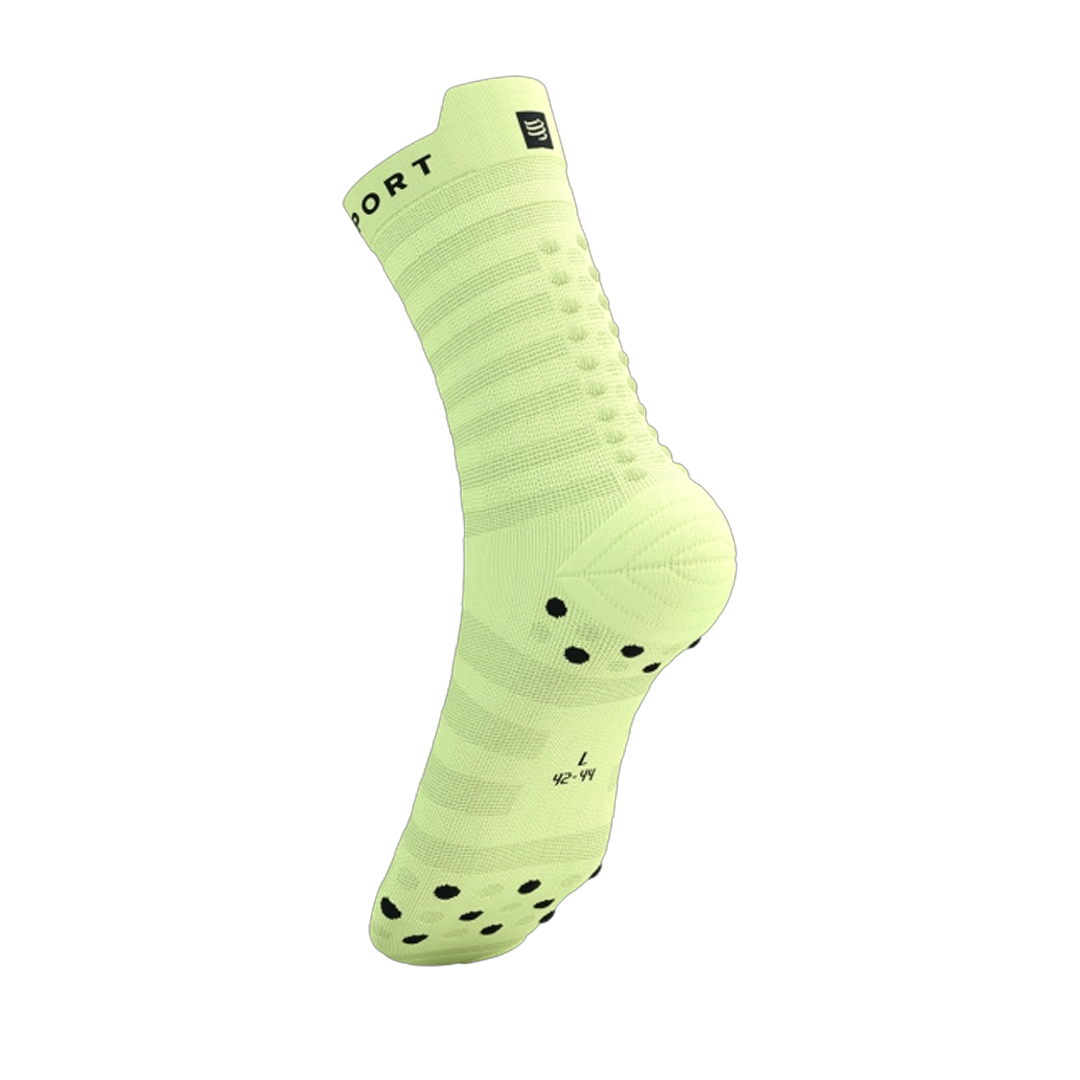 Pro Racing Socks v4.0 Ultralight Run High - SHADOW LIME/BLACK