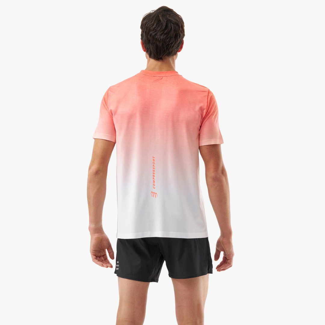 PERFORMANCE SS TSHIRT Fluo Red/White