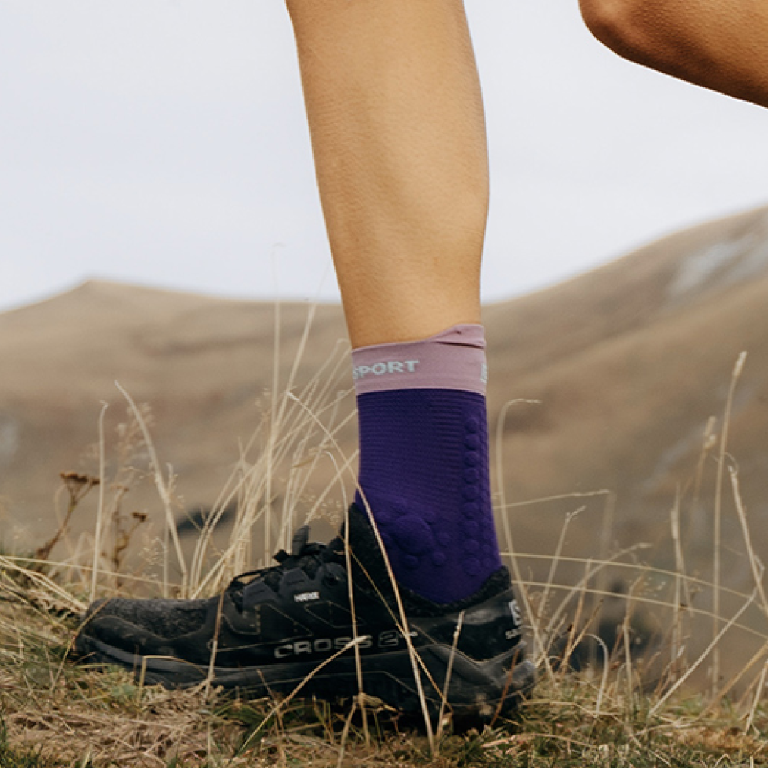 PRO RACING SOCKS TRAIL PURPLE/GRAPE