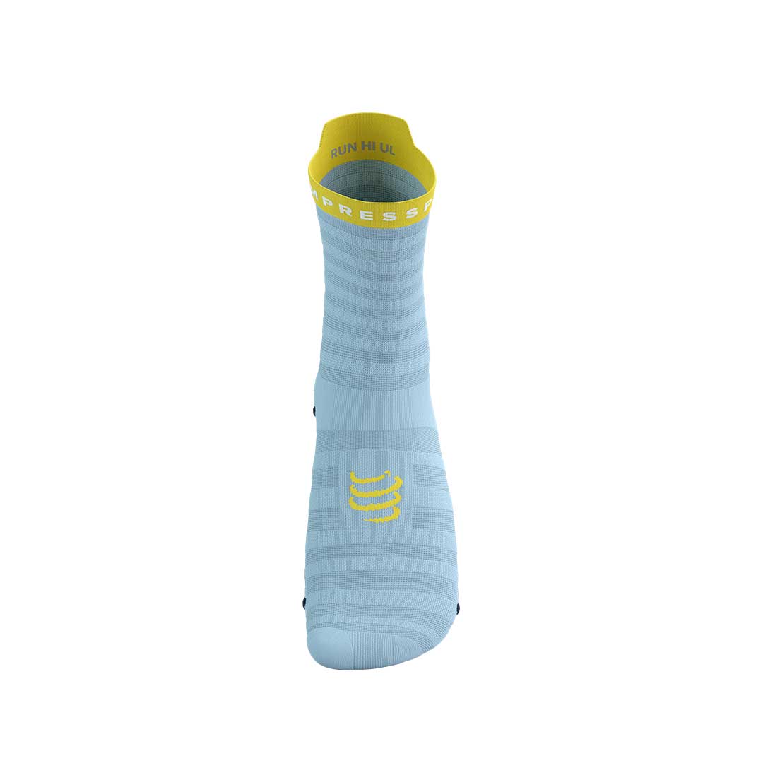 Pro Racing Socks v4.0 Ultralight Run High - CASHMERE BLUE/MAIZE