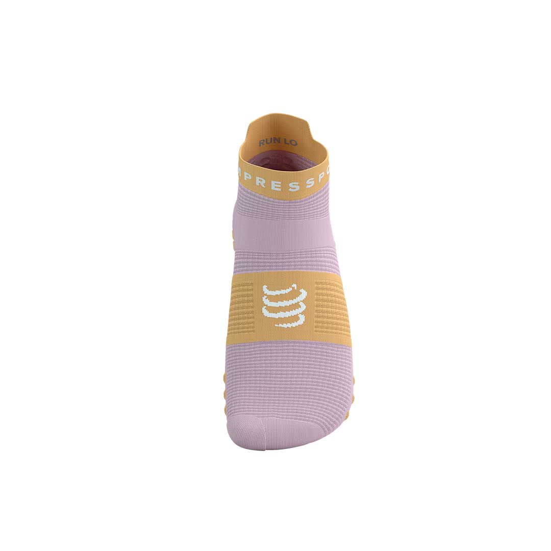 PRO RACING SOCKS RUN LOW ROSEATE/BUFF ORANGE