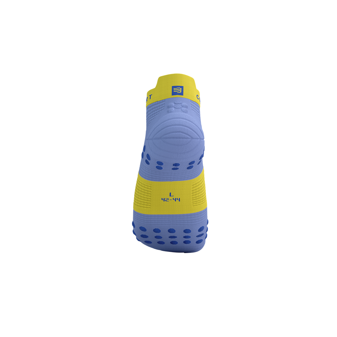PRO RACING SOCKS RUN LOW JACARANDA/MAIZE
