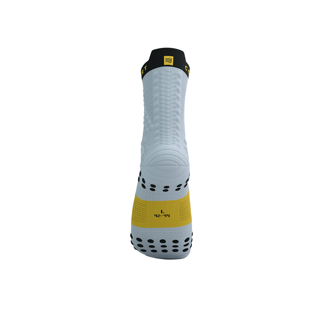 PRO RACING SOCKS TRAIL / Grey Dawn/Ceylon Yellow