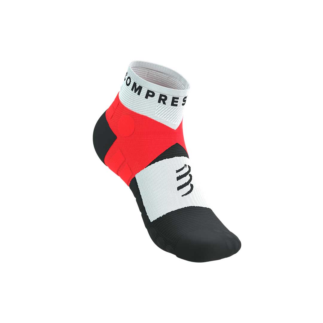 Ultra Trail Low Socks FLUO RED/WHITE