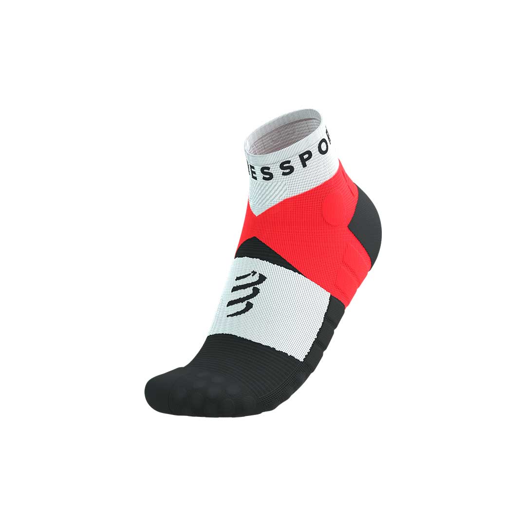 Ultra Trail Low Socks FLUO RED/WHITE