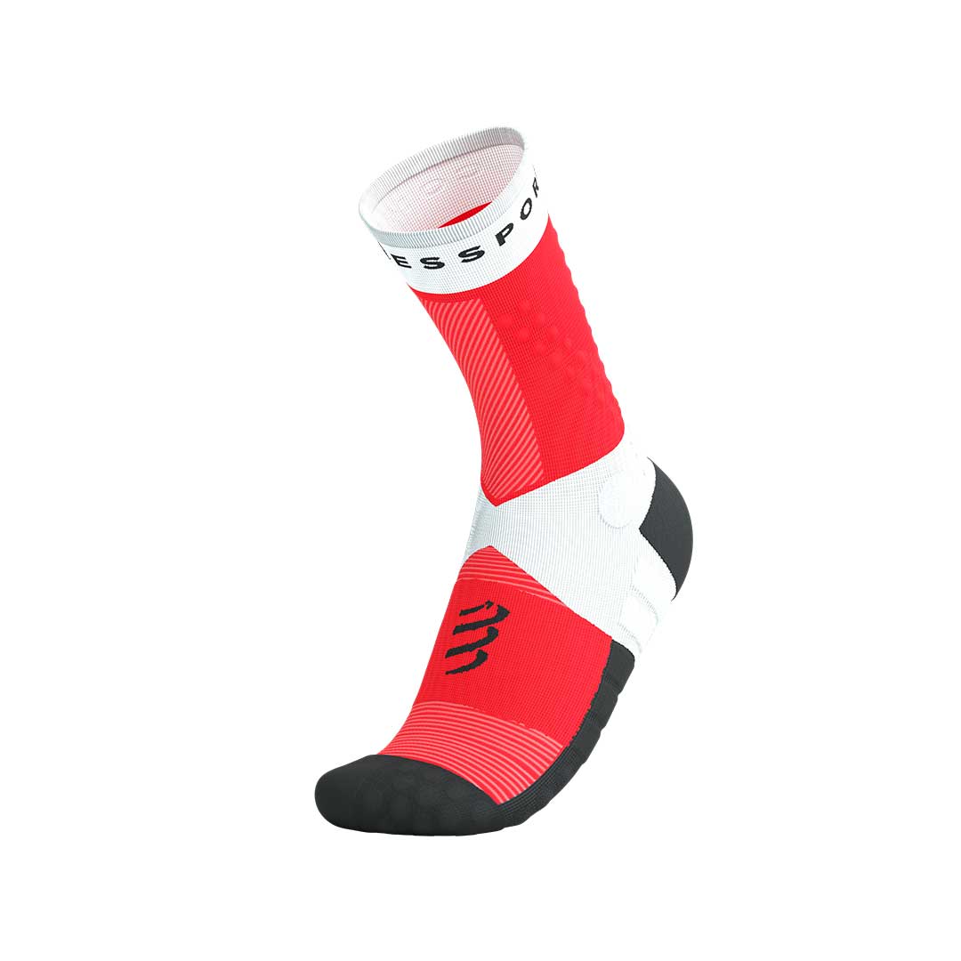 Ultra Trail Socks WHITE/FLUO RED
