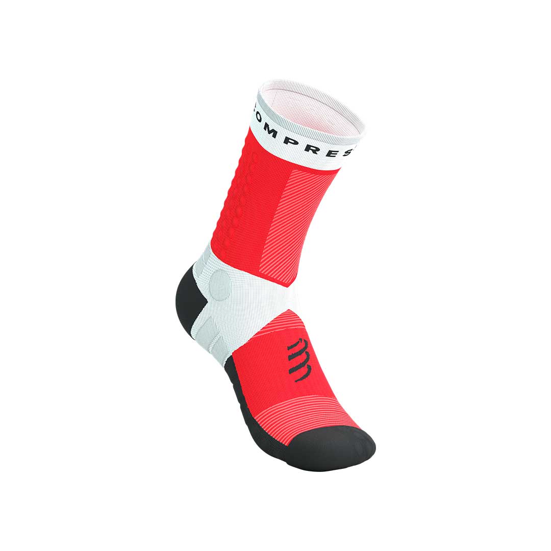 Ultra Trail Socks WHITE/FLUO RED