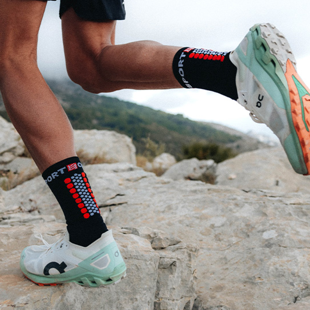 Ultra Trail Socks V2.0 BLACK/RED