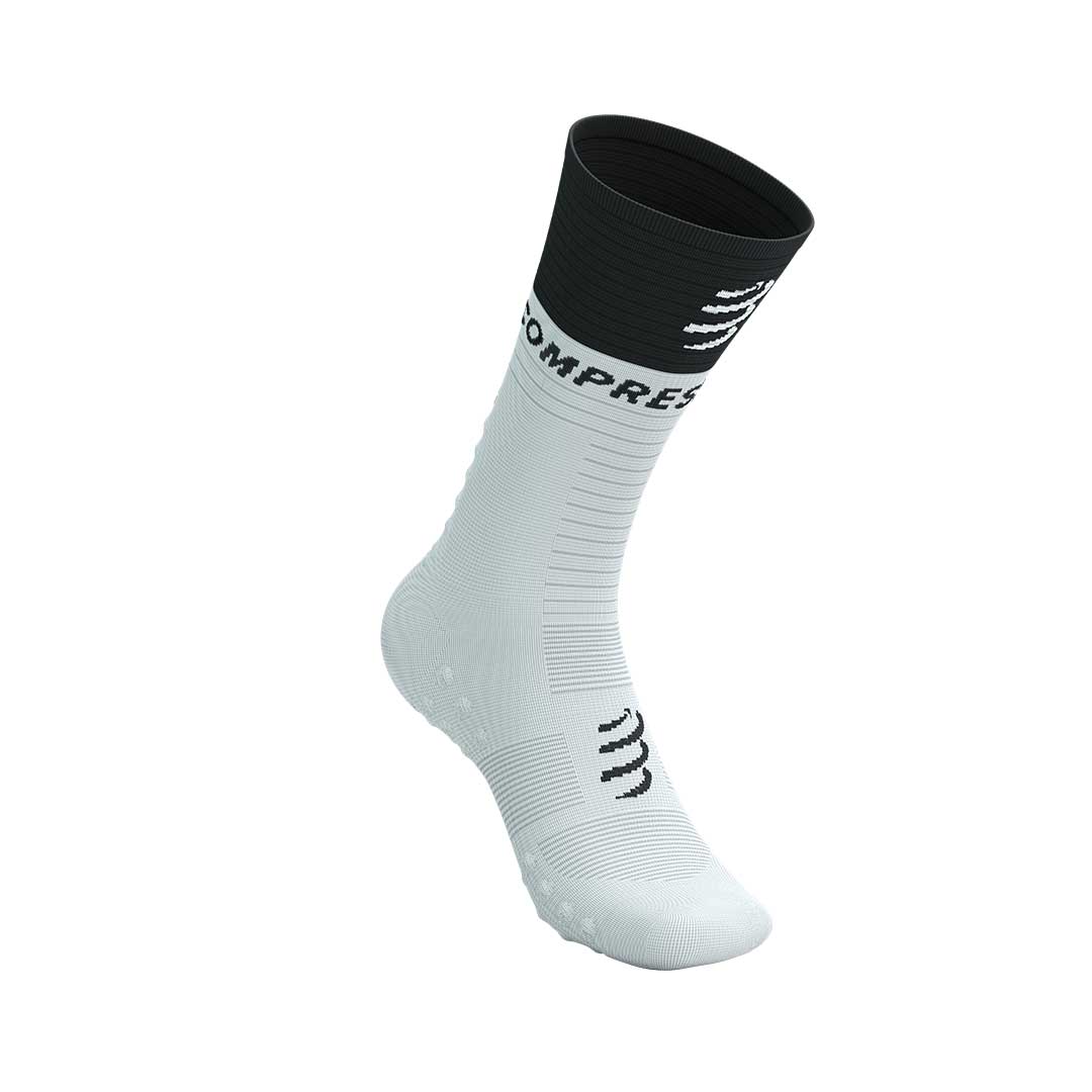 Mid Compression Socks V2.0 - WHITE/BLACK