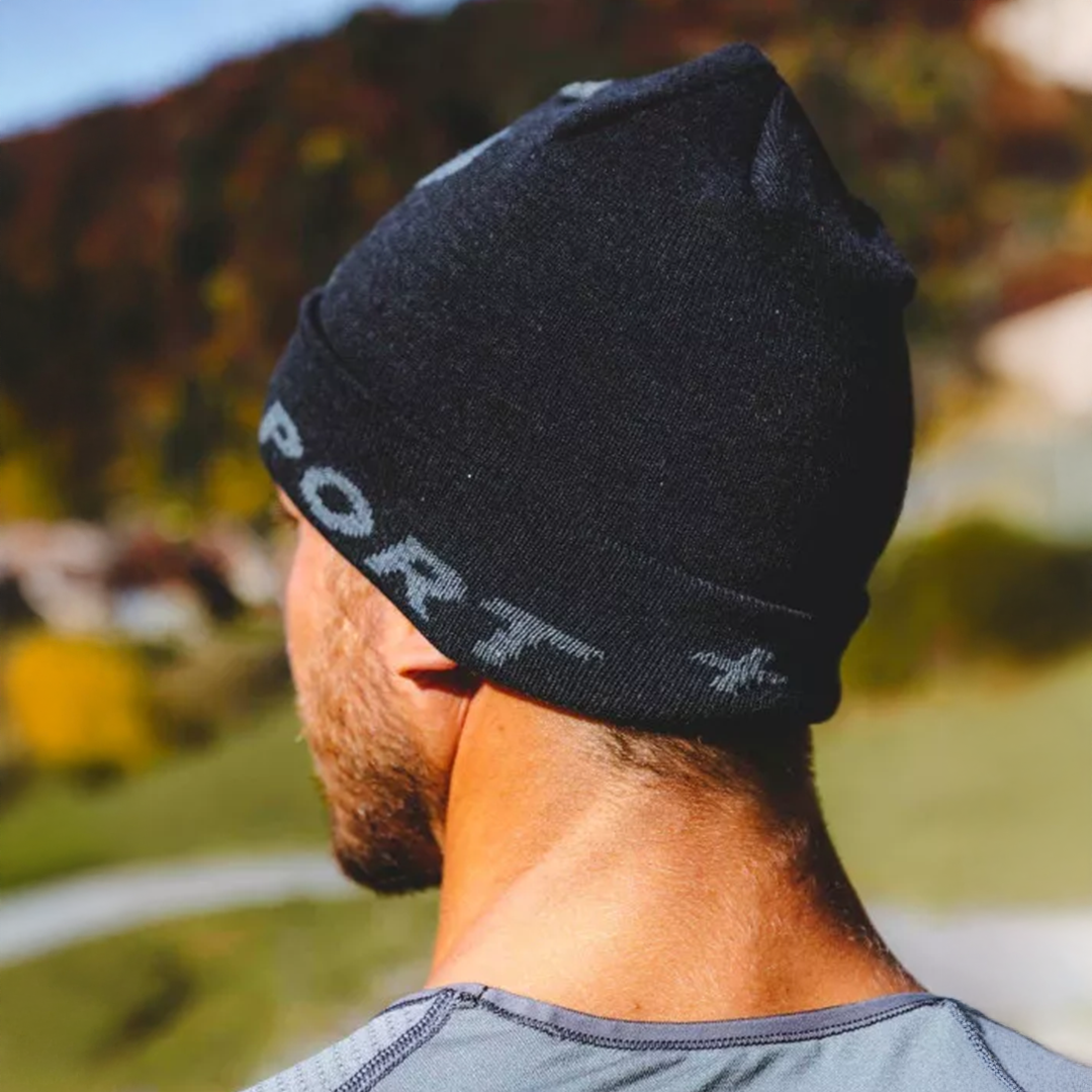 Casual Beanie Asphalte Black