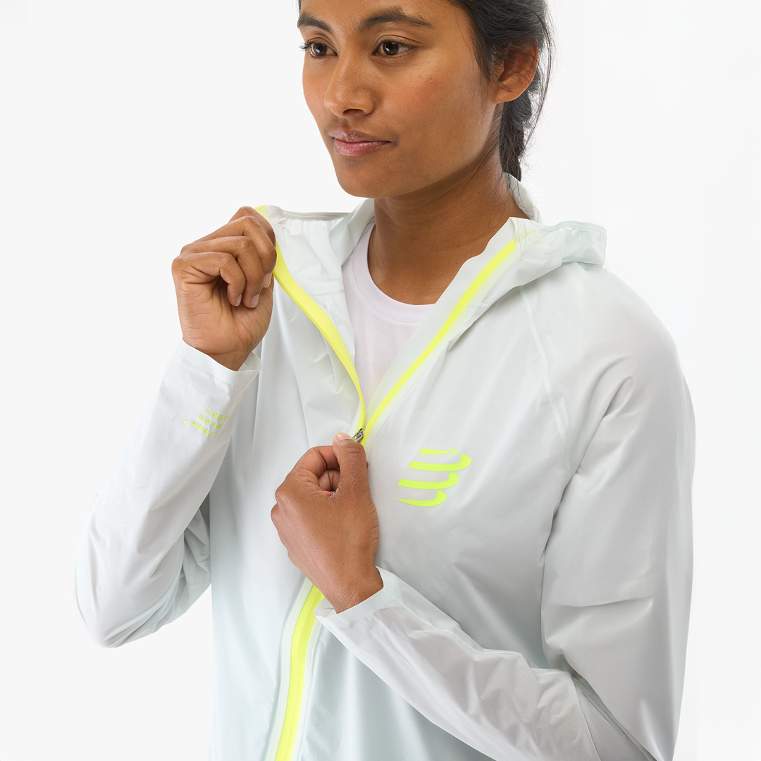 Hurricane Waterproof 10/10 Jacket WOMAN - Ice Flow