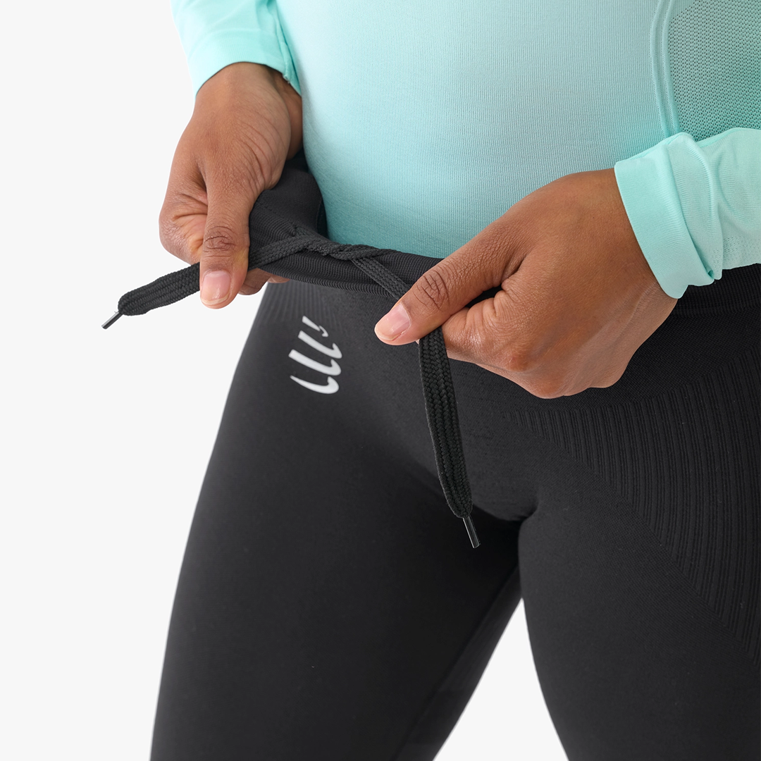 Winter Running Legging W - Black S
