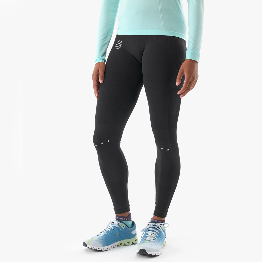 Winter Running Legging W - Black S