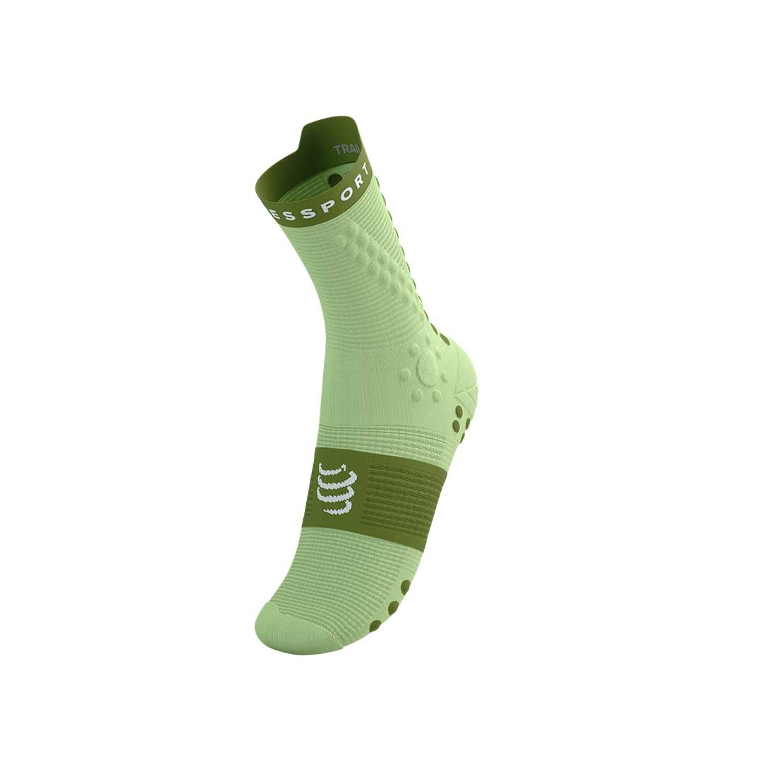 PRO RACING SOCKS TRAIL SHADOW LIME/WOODBINE