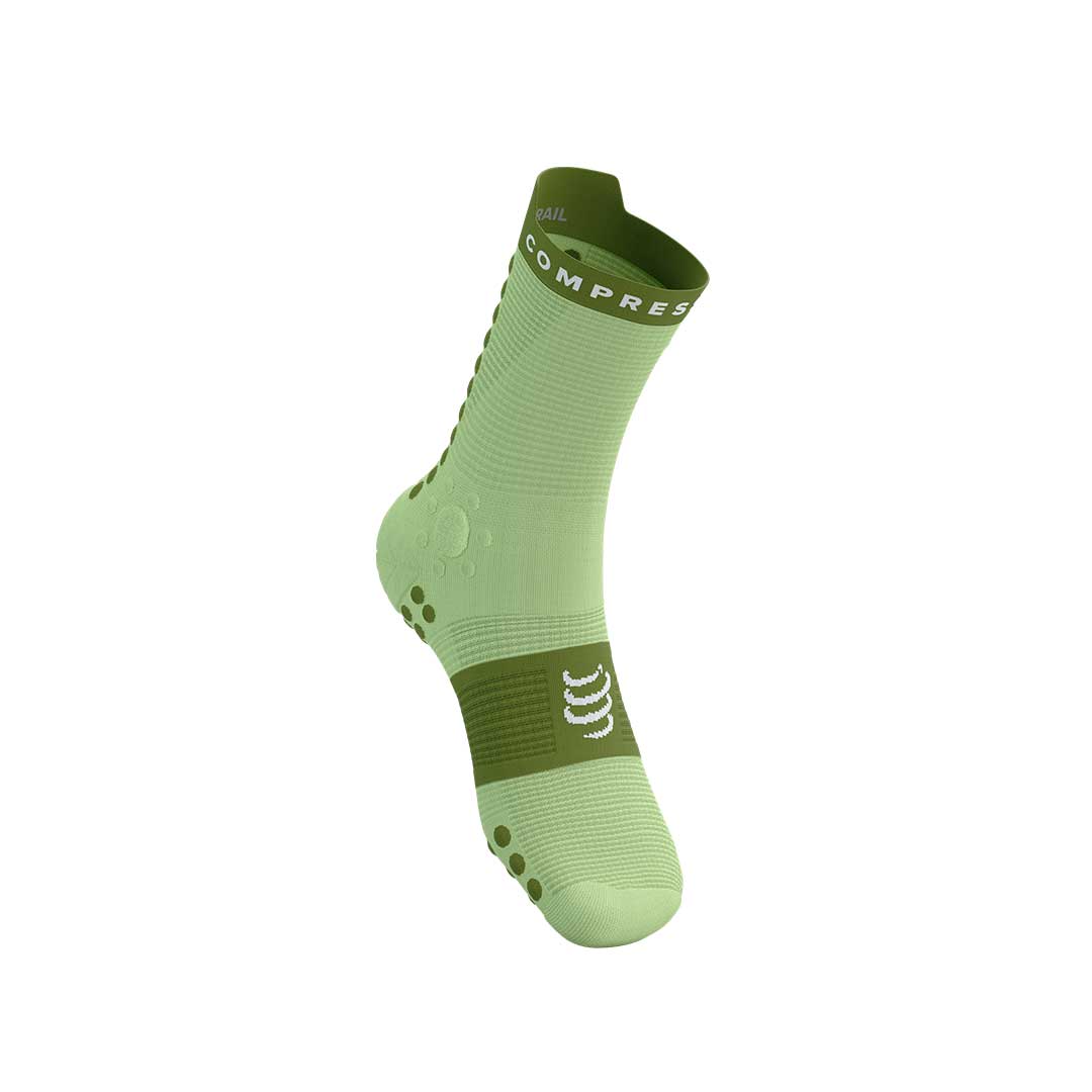 PRO RACING SOCKS TRAIL SHADOW LIME/WOODBINE