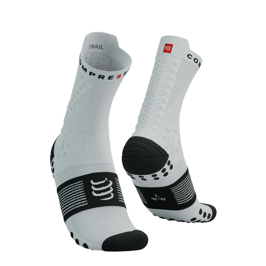 Pro Racing Socks Trail White Black