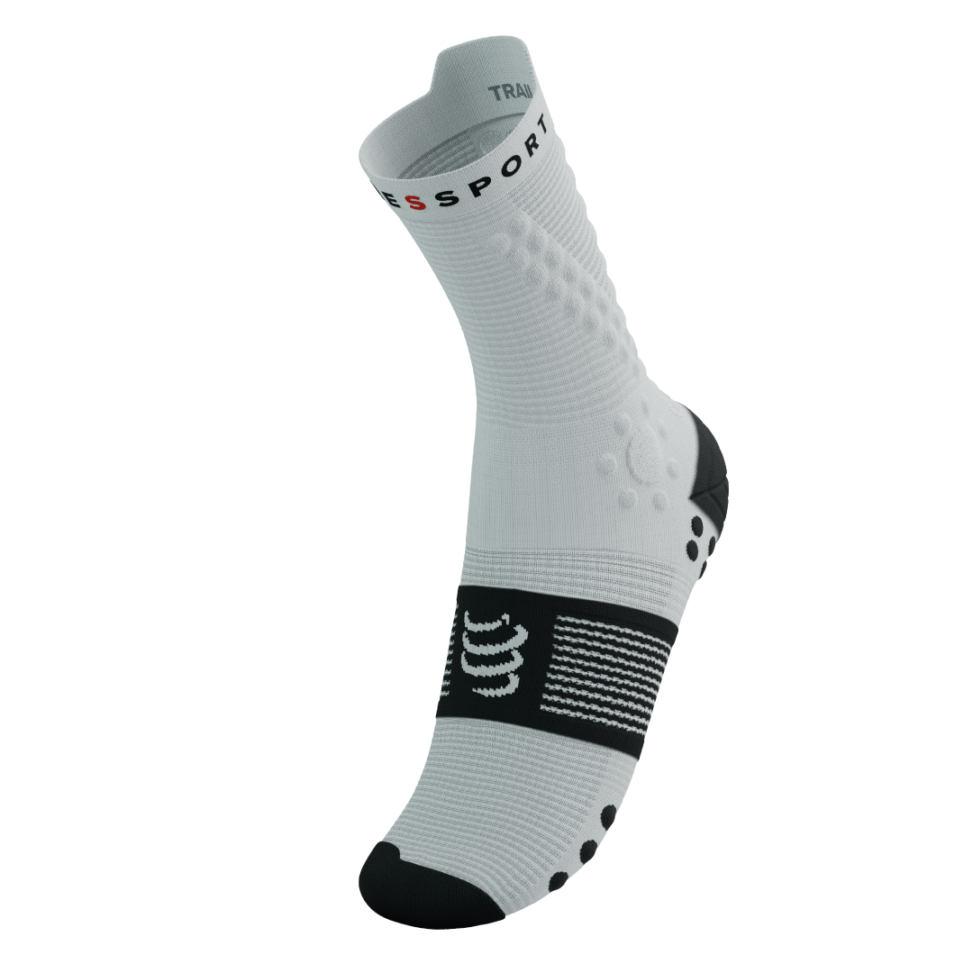 Pro Racing Socks Trail White Black