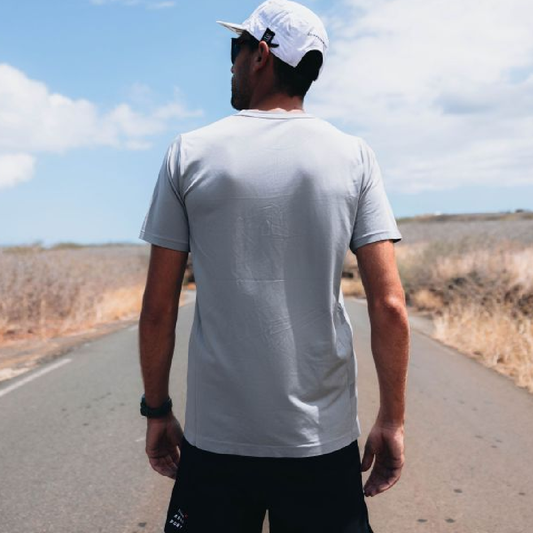Logo SS Tshirt M ALLOY/STEEL GRAY