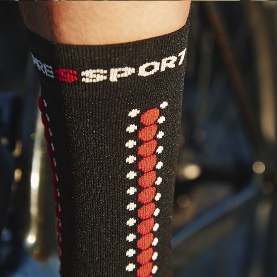 Pro Racing Socks Bike Black Red