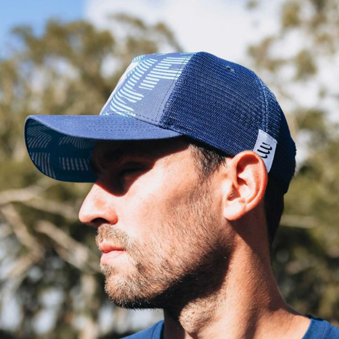 TRUCKER CAP - ESTATE BLUE/HAWAIIAN OCEAN