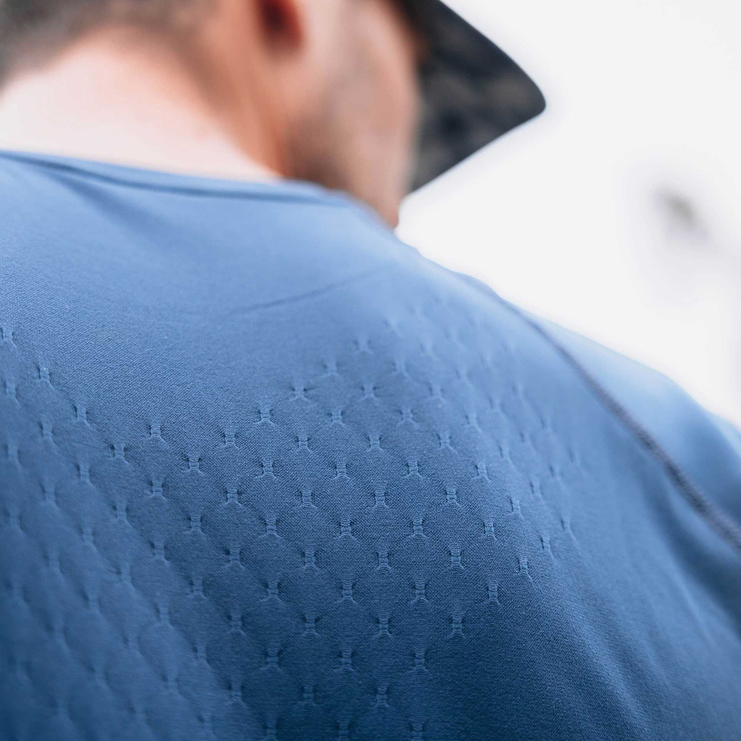 TRAINING SS TSHIRT M - ESTATE BLUE