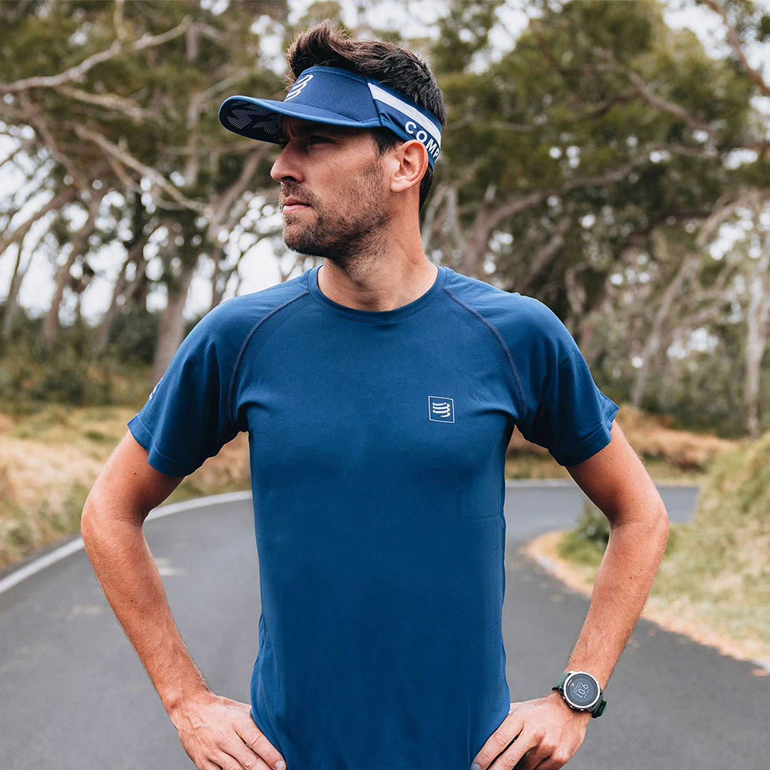 TRAINING SS TSHIRT M - ESTATE BLUE