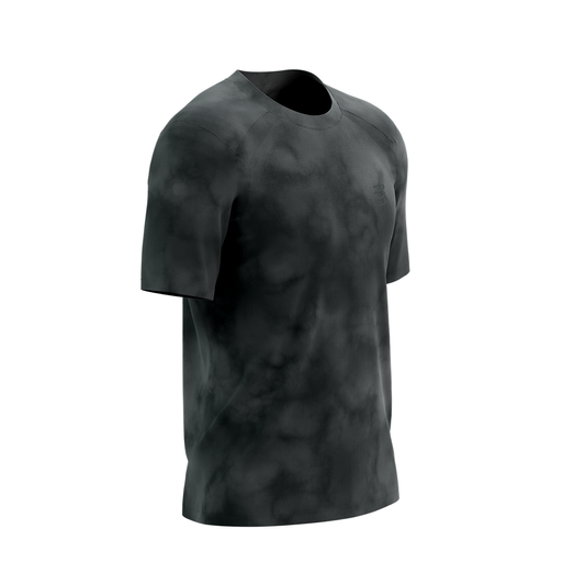 PERFORMANCE SS TSHIRT M - EAT MY DUST- BLACK TIE DYE