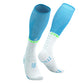 FULL SOCKS OXYGEN NORSE BLUE/NEON GREEN