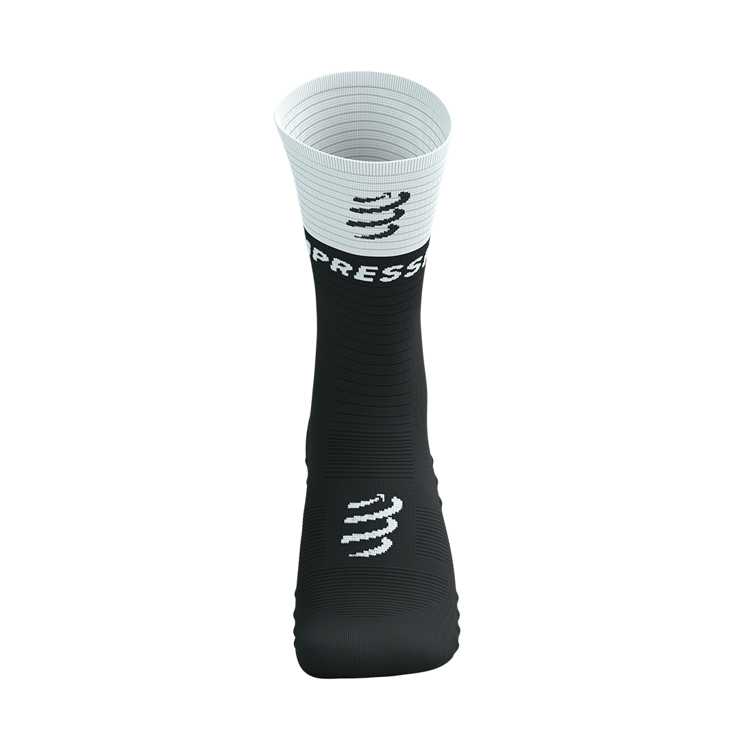 Mid Compression Socks V2.0 - BLACK/WHITE