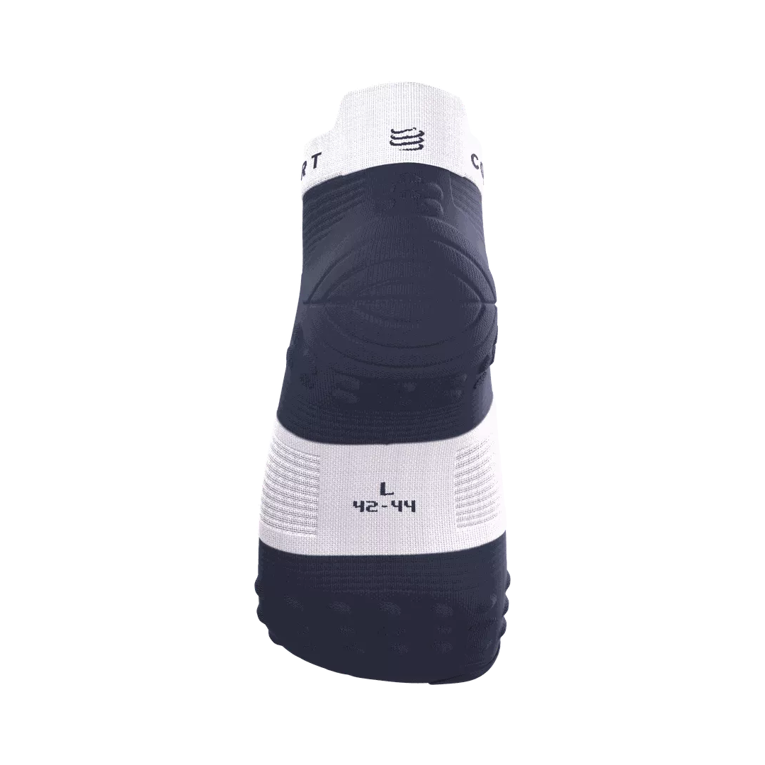 PRO RACING SOCKS V4.0 RUN LOW PEACOAT/WHITE