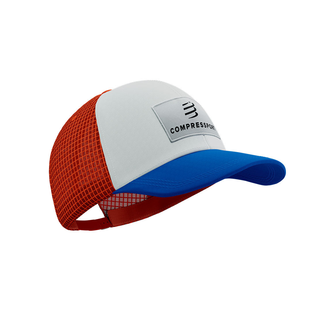 TRUCKER 6P CAP PRINCESS BLUE/WHITE