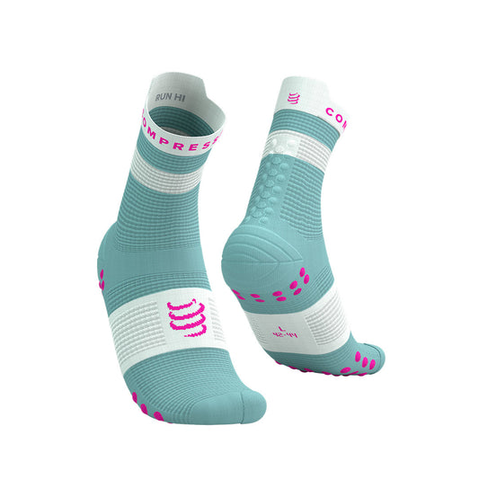 Pro Racing Socks V4.0 Run High -ETHER NEON PINK