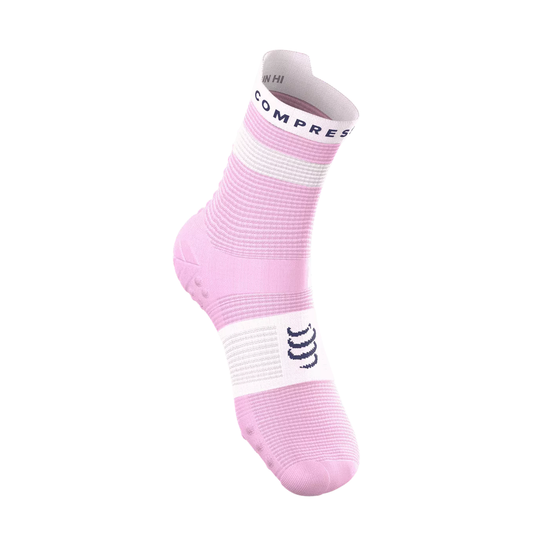 Pro Racing Socks V4.0 Run High - Orchid/White