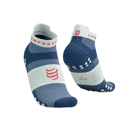 PRO RACING SOCKS V4.0 RUN LOW	BLUES/SUGAR