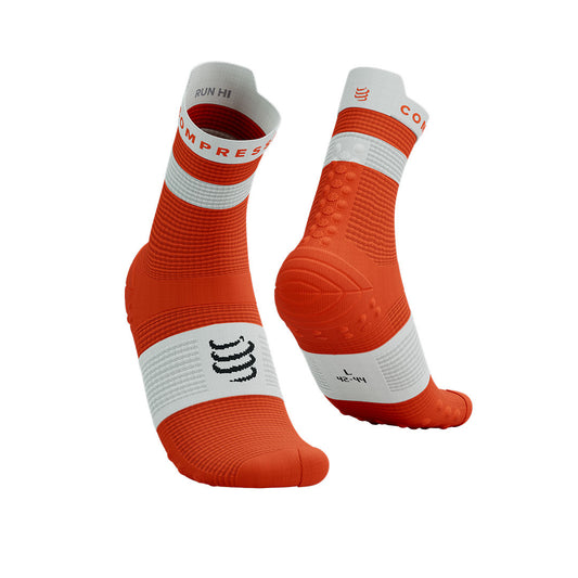 Pro Racing Socks V4.0 Run High -TIGERLILY WHITE