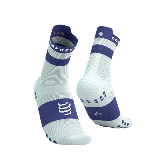 Pro Racing Socks V4.0 Run High - STAR WHITE ORIENT BLUE