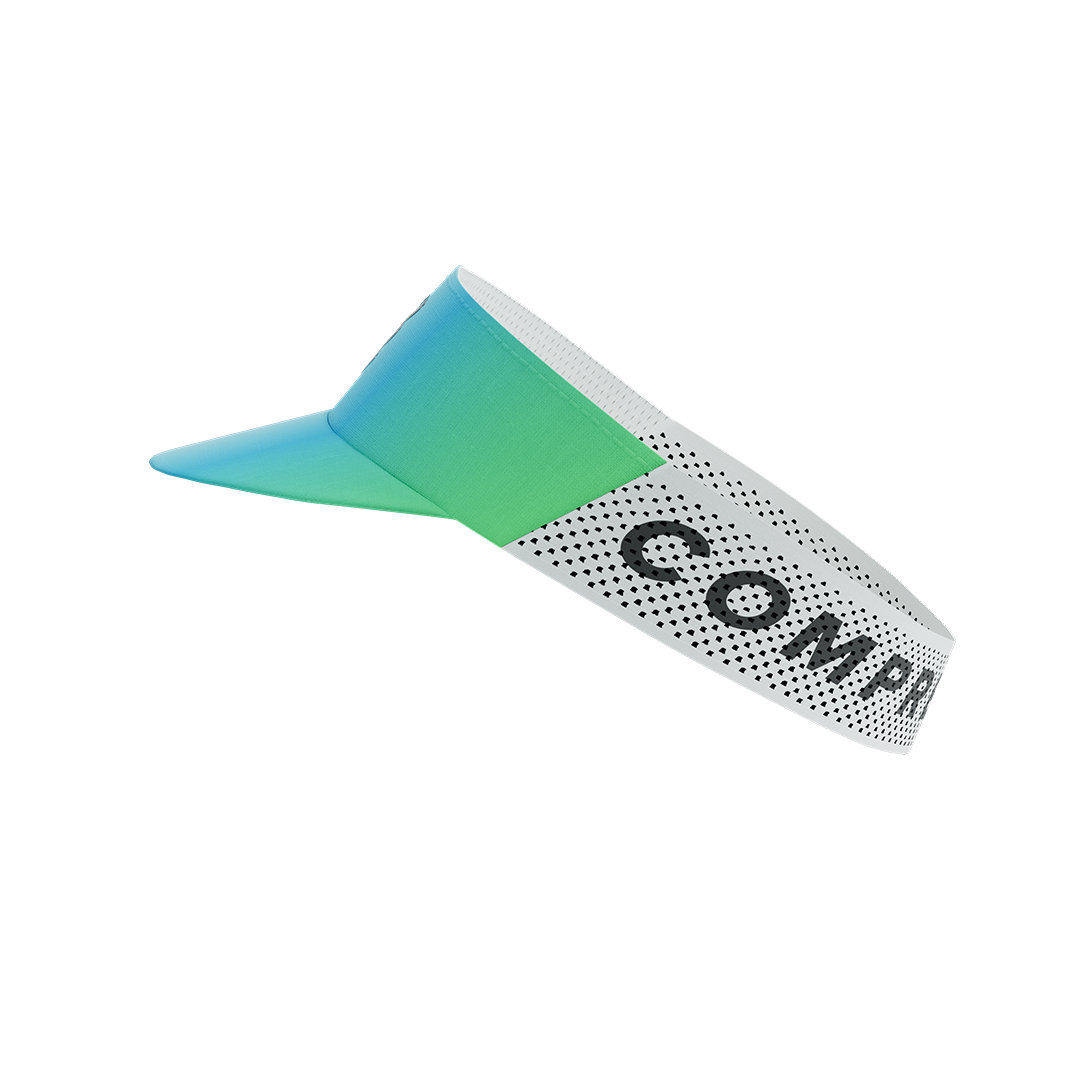 PRO RACING VISOR STAR WHITE BLUE-GREEN