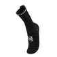 Pro Racing Socks v4.0 Ultralight Run High - BLACK/RED