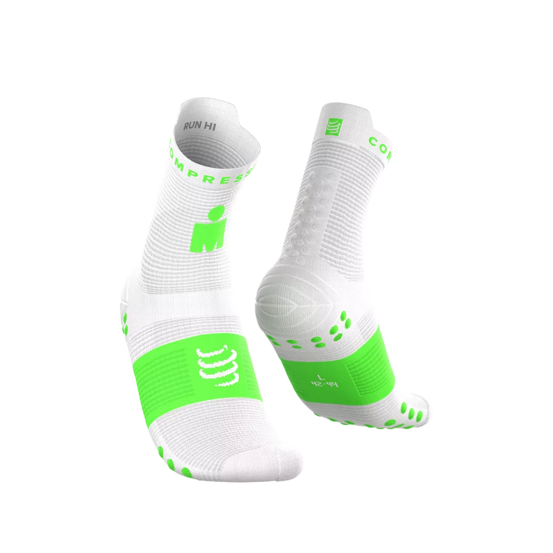 Pro Racing Socks v4.0 Run High - Ironman 2026 - Neon green