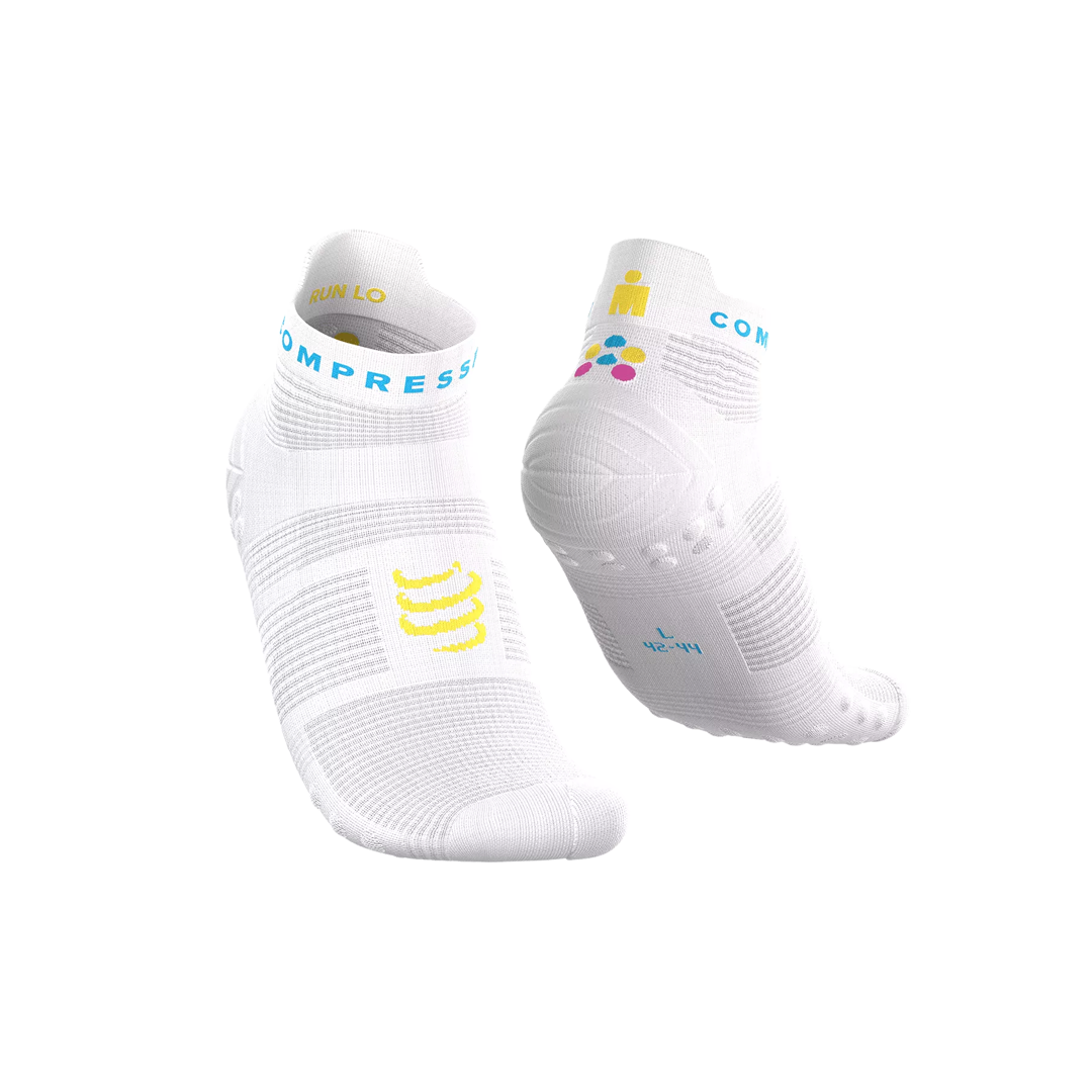 Pro Racing Socks v4.0 Run Low - Ironman 2026 WHITE