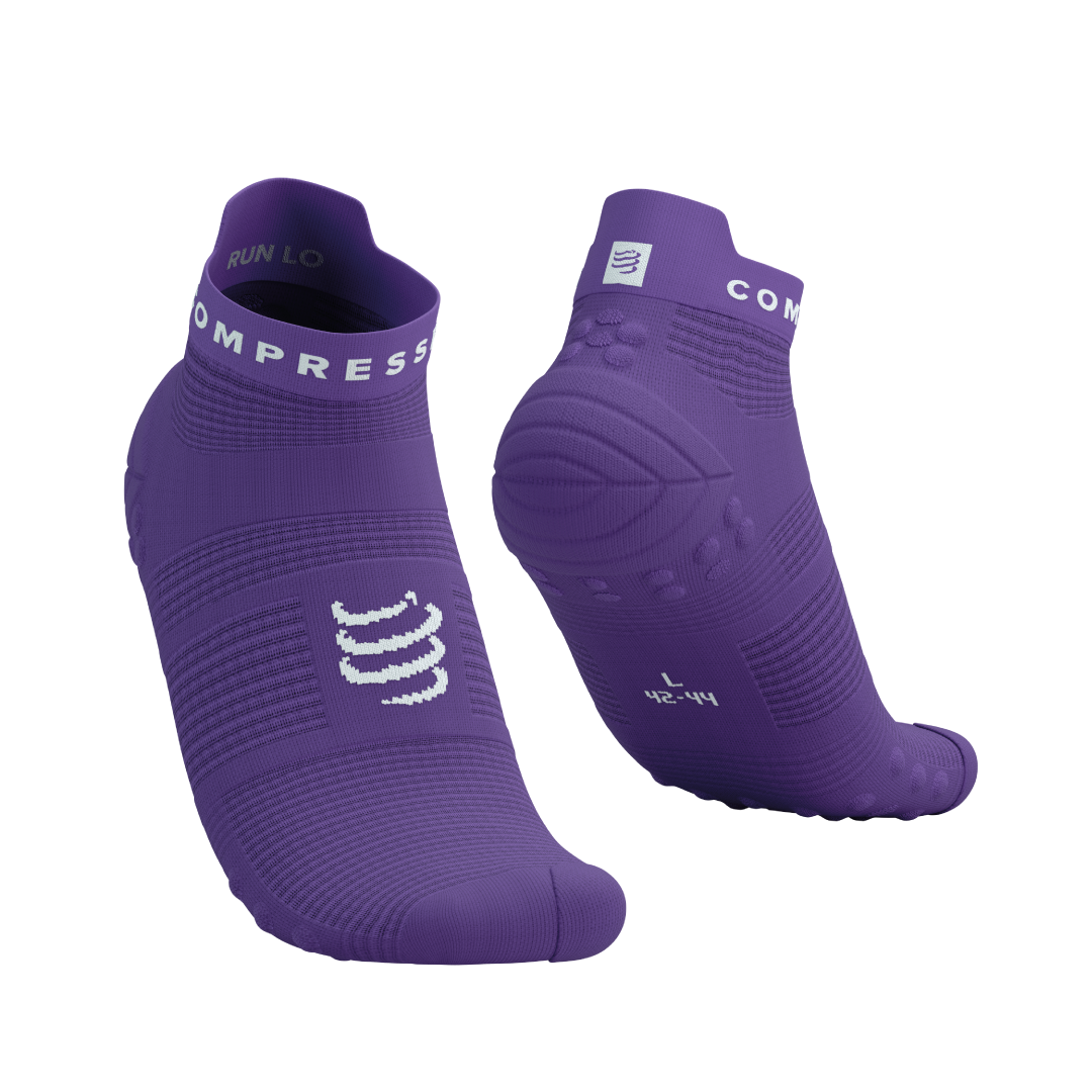 PRO RACING SOCKS RUN LOW LILAC/WHITE