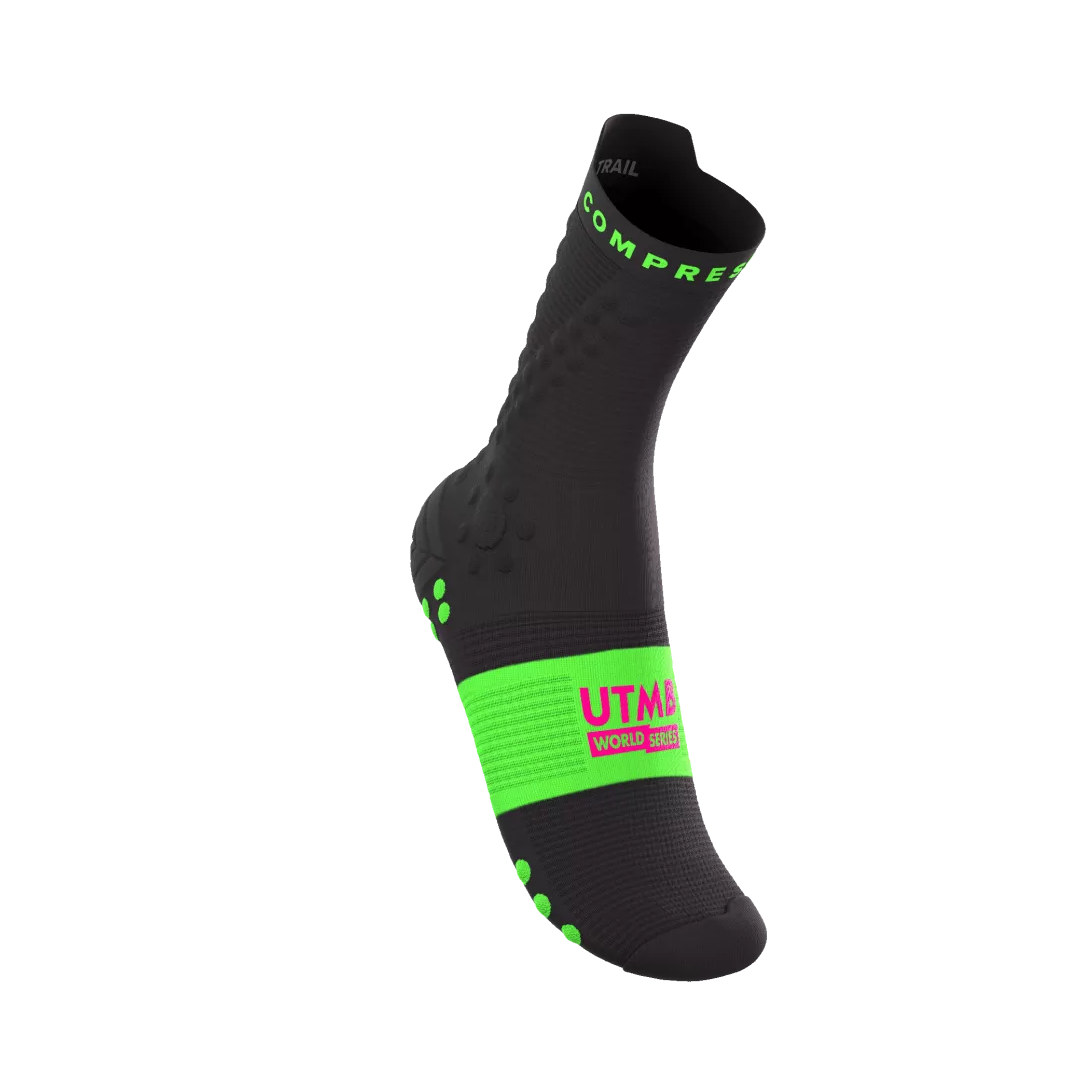 Pro Racing Socks v4.0 Trail Black - UTMB 2026