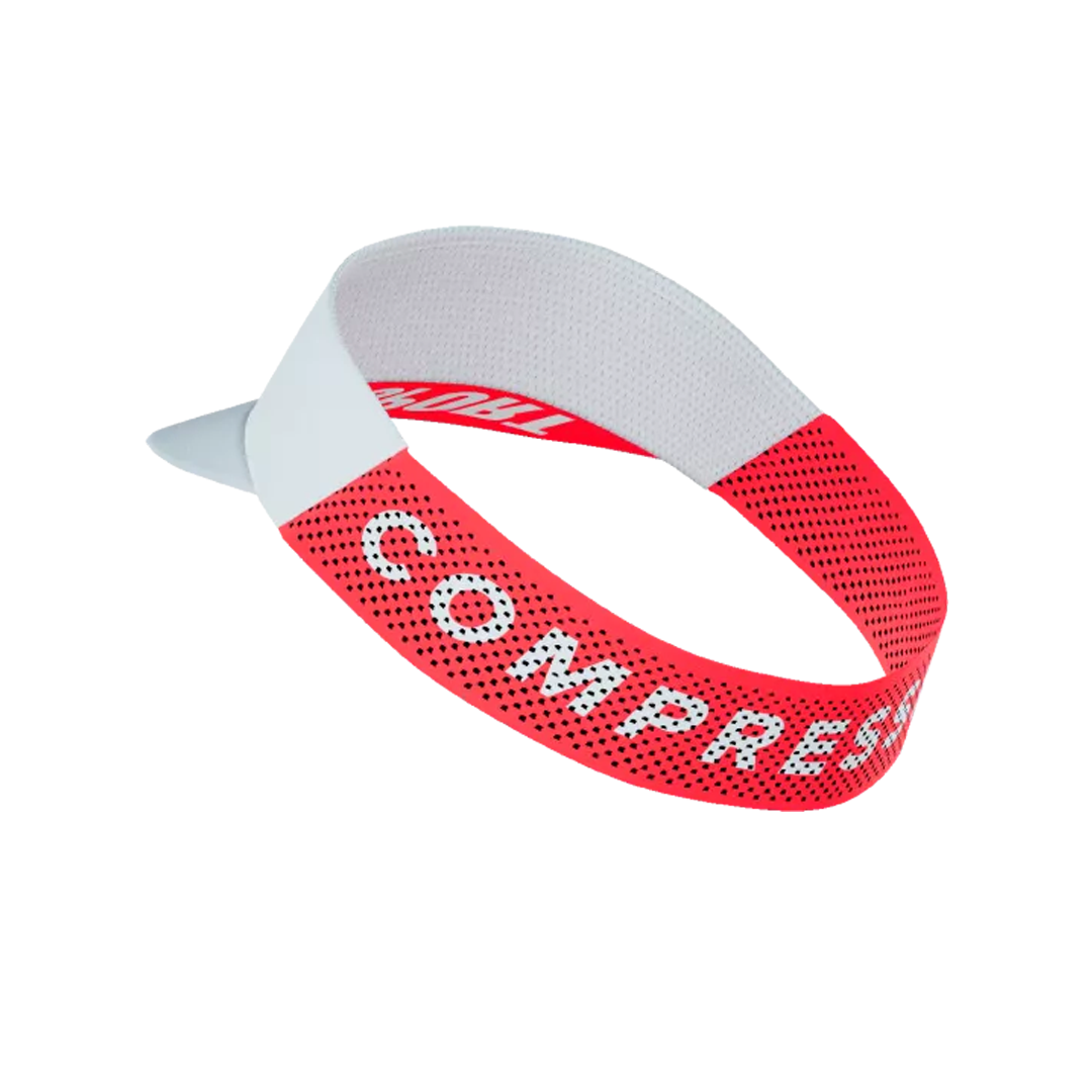 Pro Racing Visor - Ironman WHITE/NEON RED