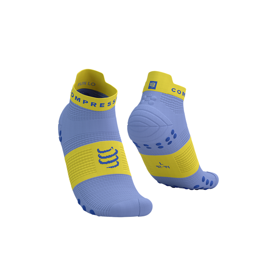 PRO RACING SOCKS RUN LOW JACARANDA/MAIZE